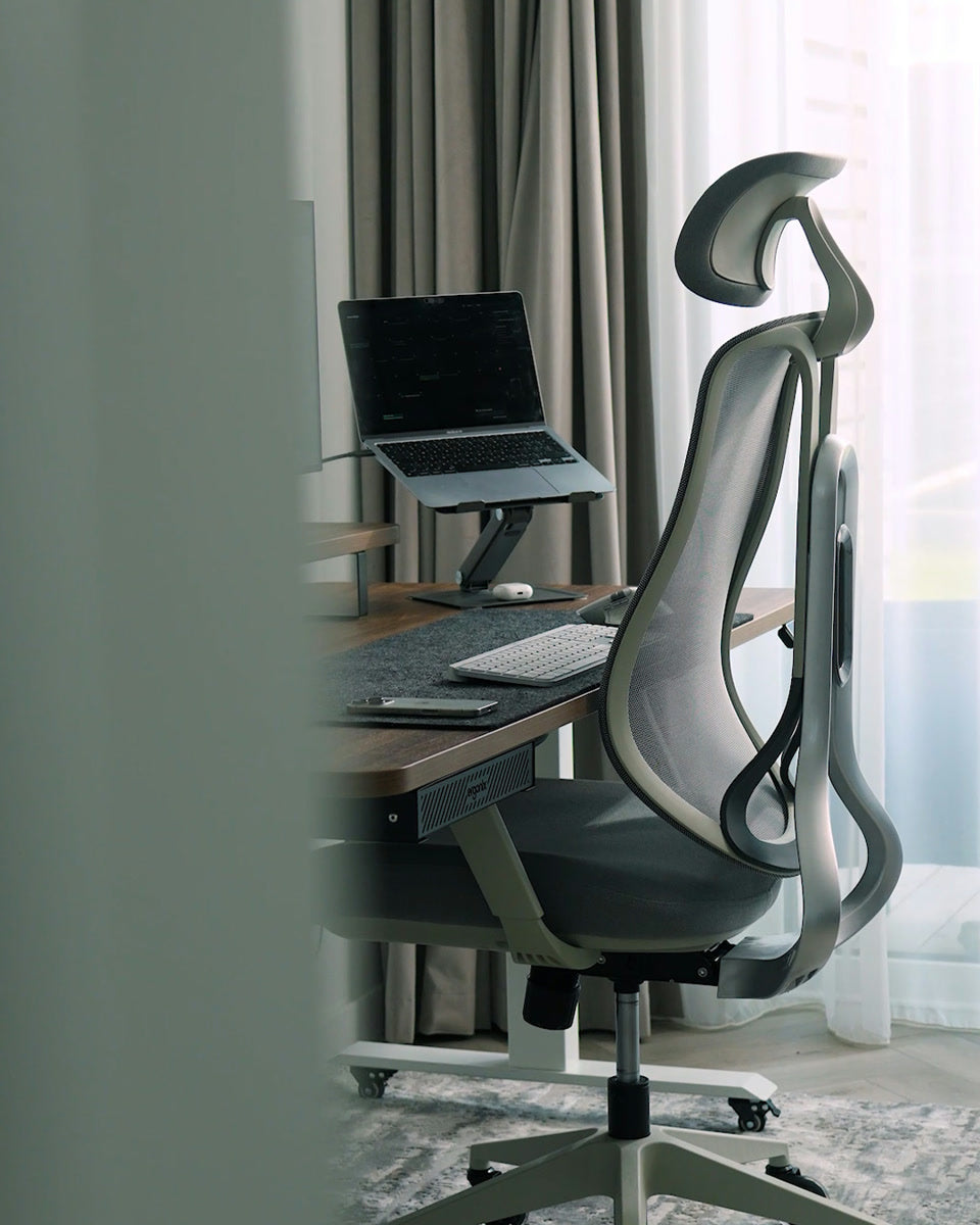 OmniSit Pro at a customer's workspace: Home office